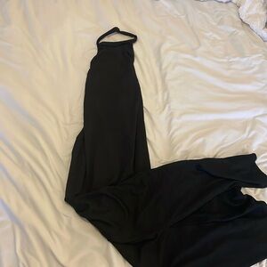 Black Low Back Bodycon Dress